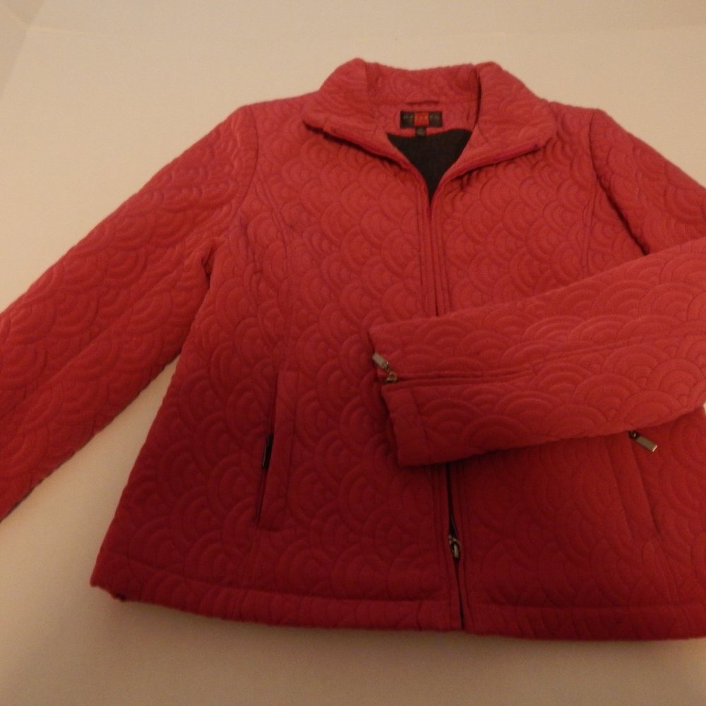 Gallery Petite Pink/Fushia Jacket/Coat